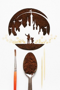 Художник з Індонезії створив «кавовий арт»