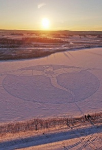 «Сніговий художник» обходив Сибір