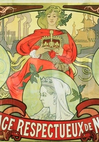 У Львові відреставрували унікальний плакат Альфонса Мухи