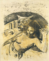 Рідкісні графічні малюнки Поля Гогена у МОМА
