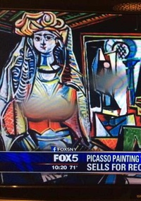 Американський телеканал розкритикували за цензурування картини Пікассо
