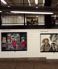 Мобільний додаток перетворює метро на галерею